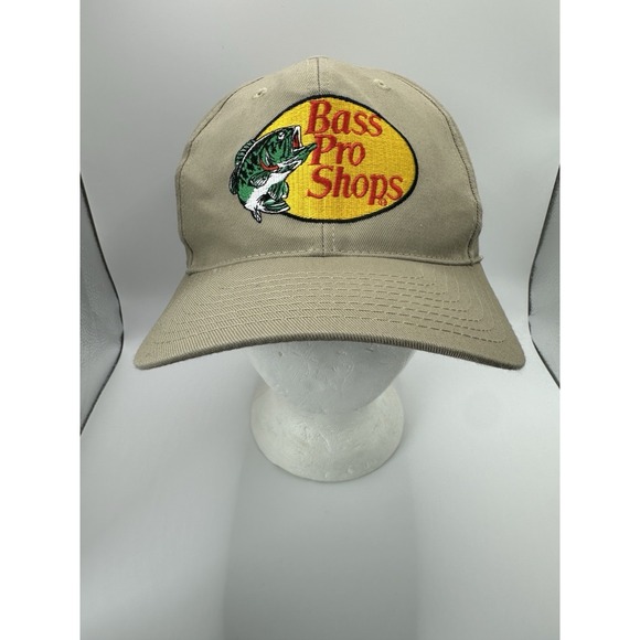 Bass Pro Shops Hat Outdoor Fishing Baseball Trucker Mesh Cap Adjustable SnapBack - Picture 1 of 5